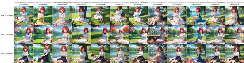 xyz_grid-0045-2299588985-1Girl, mature, American, redhead, medium hair, yellow eyes, sitting on a picnic blanket near a lake, elegant summer dress, happy.png